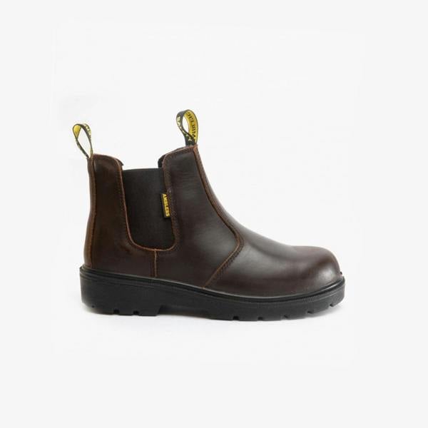Amblers Safety FS128 Safety Boots in Brown