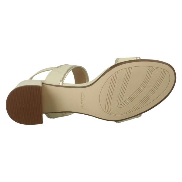 Clarks Ladies Clarks Heeled Sandals Ezoria Sling
