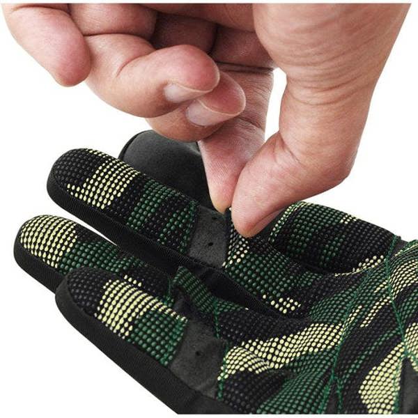 RDX Sports GYM TRAINING GLOVES T2 FULL ARMY GREEN PLUS