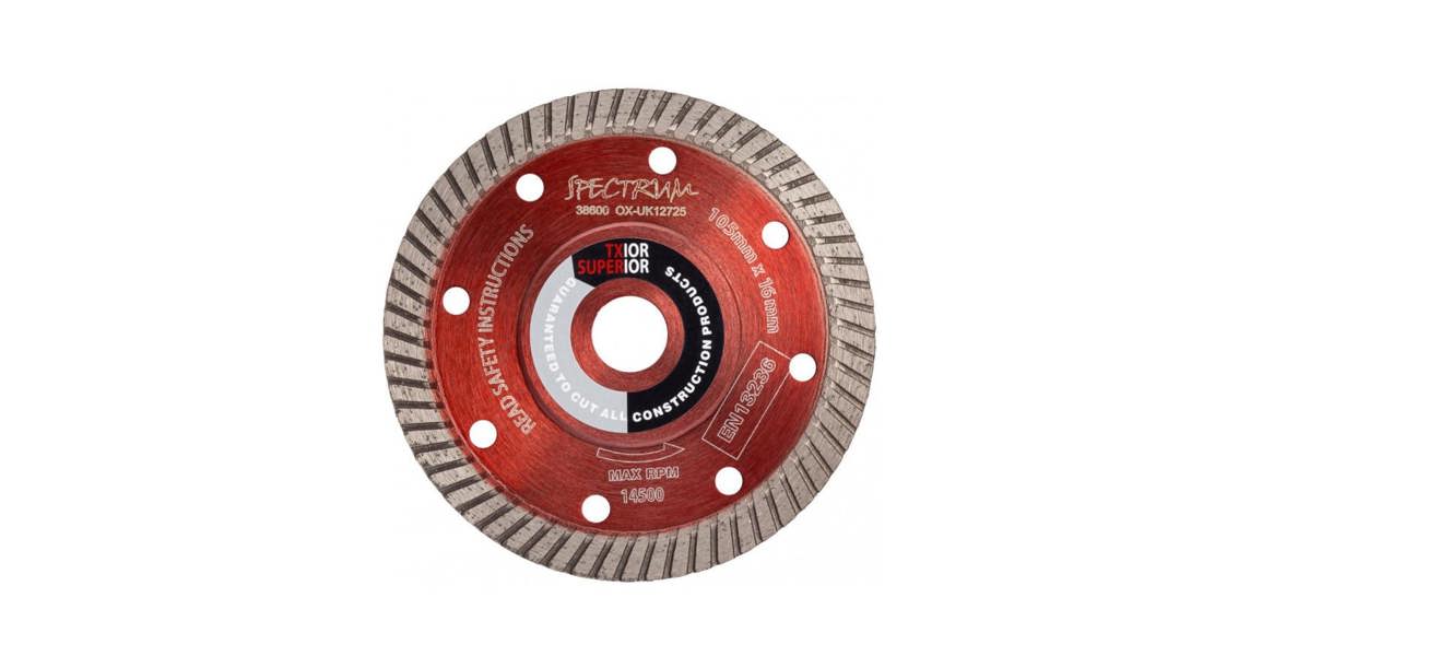 OX Tools TX10R-105/16 OX-TX10R Spectrum Superior Turbo Diamond Blade