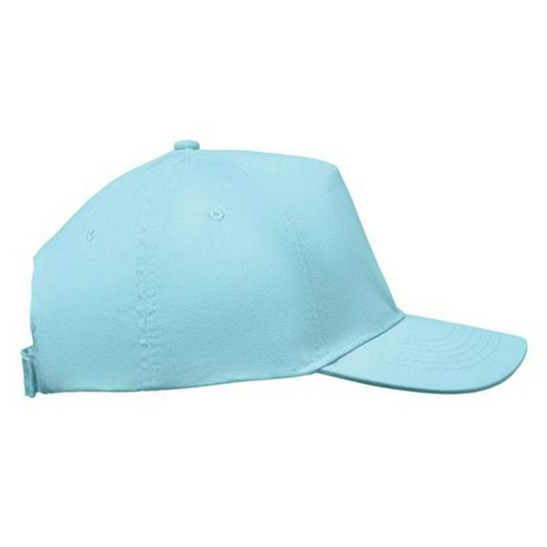 MidOcean Sunny 5 Panel Baseball Cap - Baby Blue - 