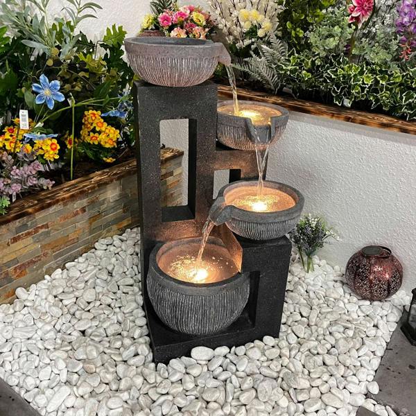 Tranquillity Water Features Mirage Cascade Contemporary Water Feature