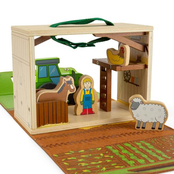 Bigjigs Toys Farm On The Go