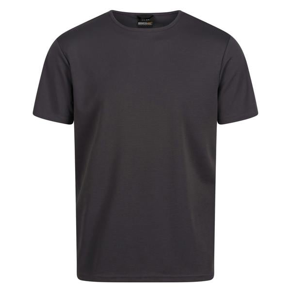 Regatta Professional Mens Reflective Moisture Wicking T-Shirt - Seal Grey - 
