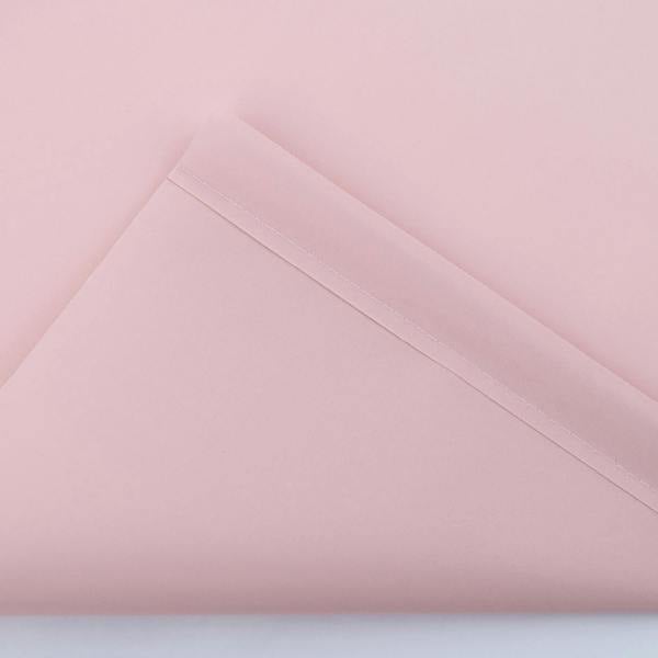 A.Unique Home Trimmable Daylight Roller Blind - 4FT - BLUSH PINK - 120cm(W) x 170cm(L)