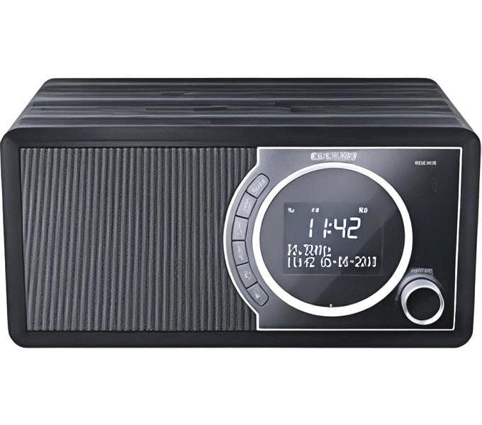 magicvision.uk SHARP DR-450 Digital Radio DAB/DAB+/FM with Bluetooth 4.2, Alarm Clock and LCD Display