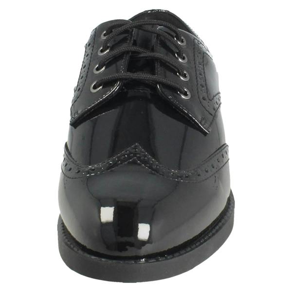 Clarks Girls Clarks Lace Up Brogue School Shoes Tapa Pure