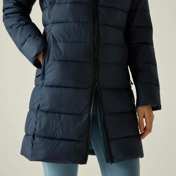 Regatta Womens/Ladies Amara Padded Jacket - Navy/Dusky Blue - 