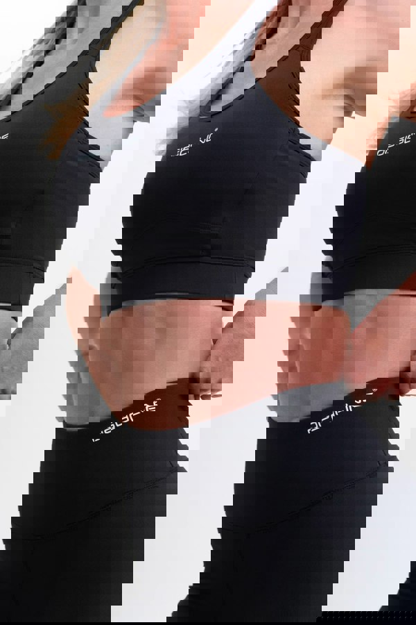 Discipline 365 Black Sports Back Bra