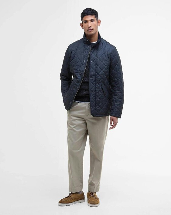 Barbour Chelsea Sports Quilt Jacket - Navy Blue
