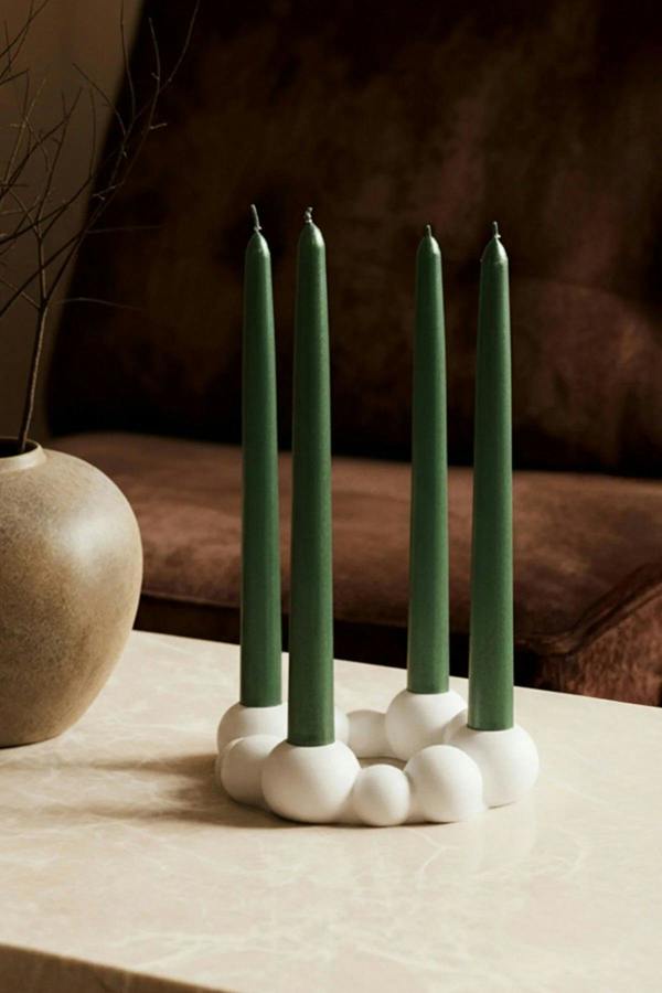 Ceramic Bubble Candle Holder