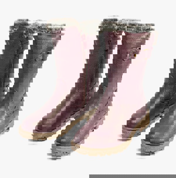 Heavenly Feet CHARLOTTE Girls Calf Boots Purple