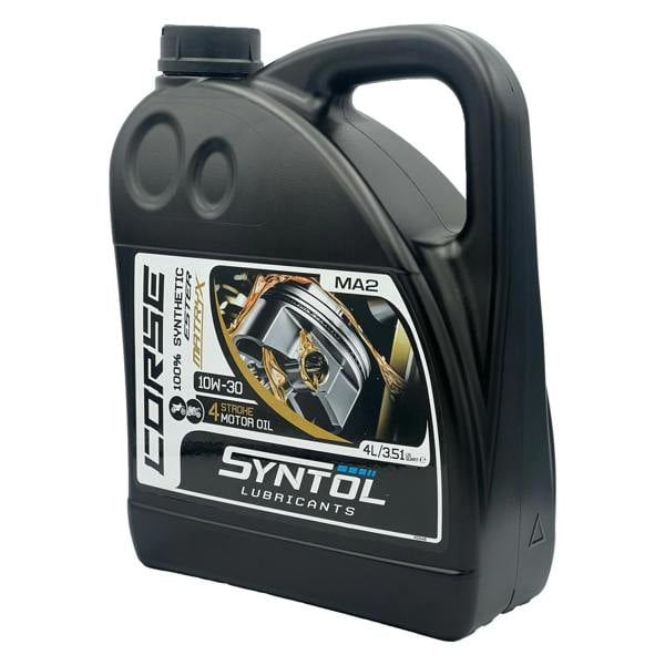Syntol Corse 4T 10W-30 Motorcycle Fully Synthetic Engine Oil Jaso MA2/MA