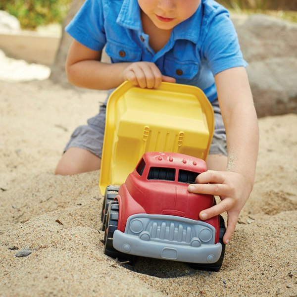 Green Toys Red Dump Truck - Made From 100% Recycled Plastic