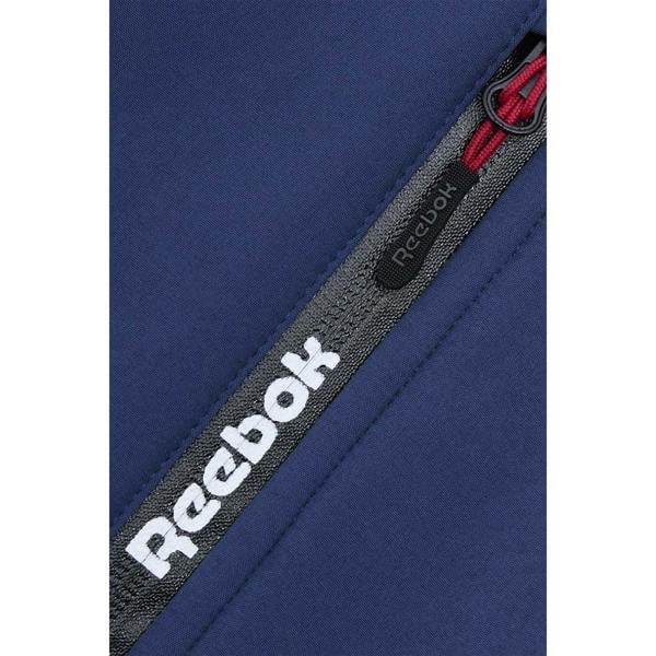 Reebok Mens Mixed Media Jacket - Batik Blue - 