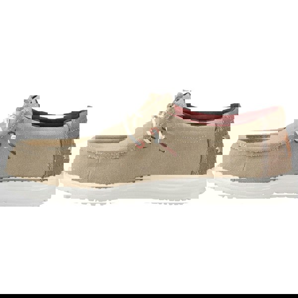 HEYDUDE Wally Workwear Polyester Blend Men's Incense/Multi Moccasins Shoes