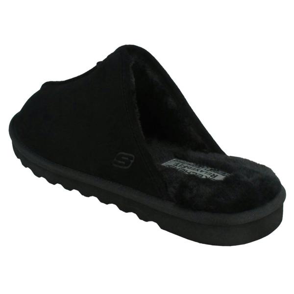 Skechers Mens Skechers Memory Foam Vegan Open Back Slippers Palco 66094