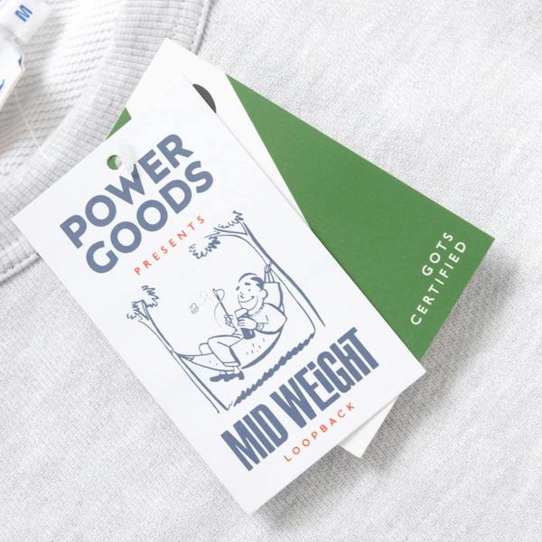 Power Goods Loopback Crewneck