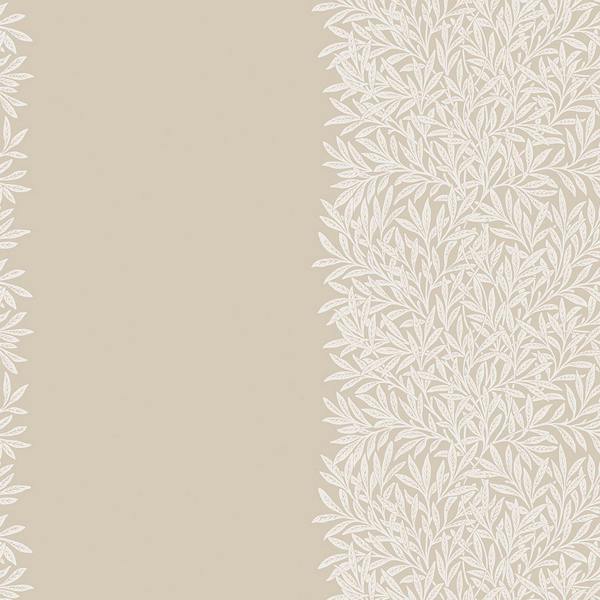 William Morris at Home Willow Stripe Linen Wallpaper