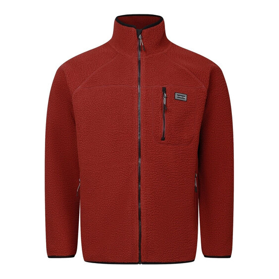 Dare 2B Mens Camber Recycled Polyester Fleece - Rustic Red