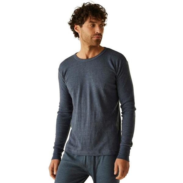 Regatta Thermal Underwear Long Sleeve Vest / Top - Denim - 