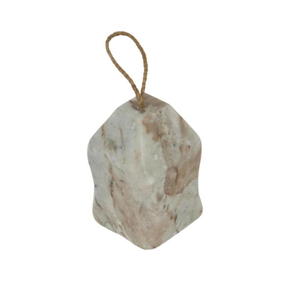 Hill Interiors Marble Doorstop - White - 