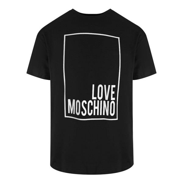 Moschino Love Moschino Box Logo Black T-Shirt