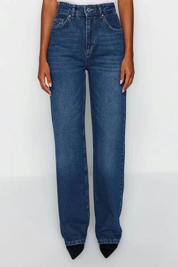 WOVCOR High Waist Wide Leg Jeans