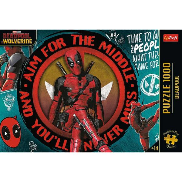 Trefl Marvel Deadpool Puzzle - 1000 Pieces