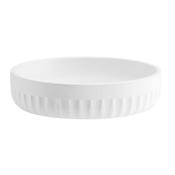 White soap dish