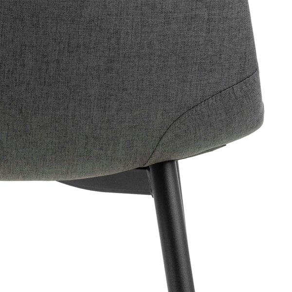 Wyld Haus Set of 4 Tipsyfern Light Grey Upholstered  Dining Chair