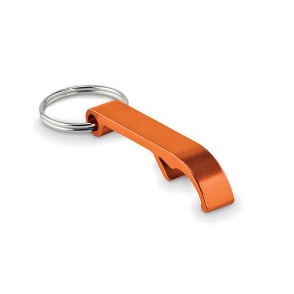 MidOcean Ovikey Recycled Aluminium Keyring - Orange - 