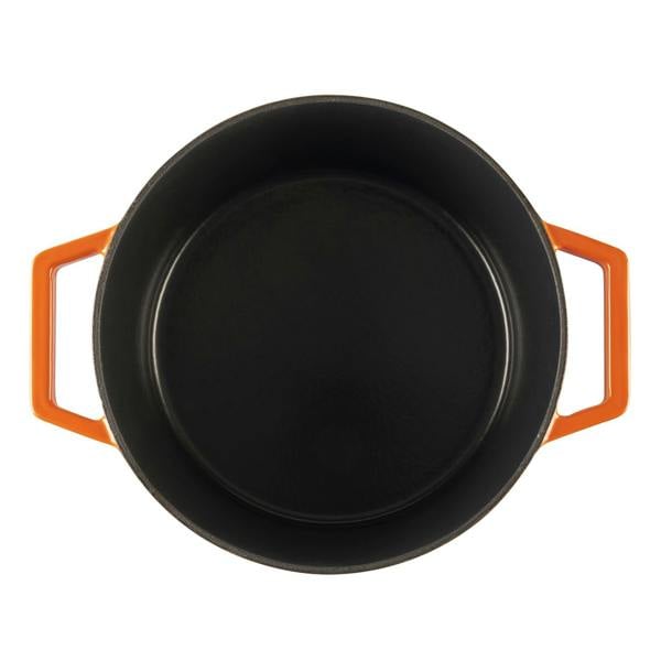 Cooks Professional Set of 5 Cast Iron | Orange
