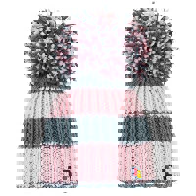 Big Bobble Hats Mauve Mayhem