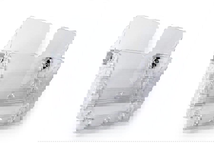 Durable A4 Magnetic Literature Holder | Dual Wall Display | FLEXIPLUS | Clear