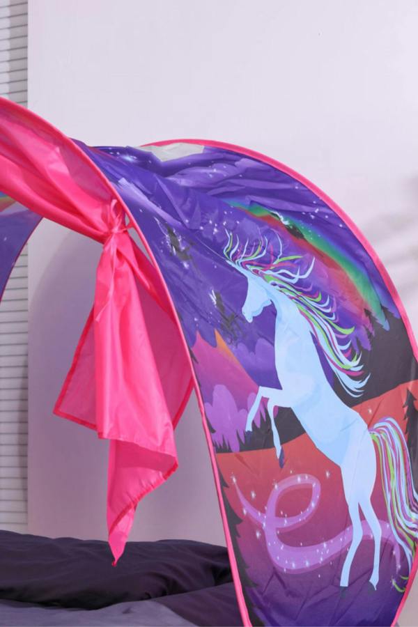 Groundlevel Children's Pop Up, Over Bed Play Tent