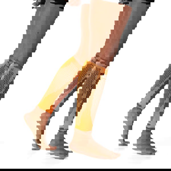 Pair of calf support sleeves for increased blood flow & recovery from shin splints