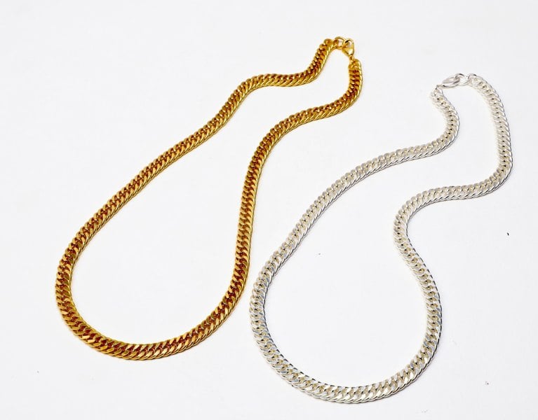 Herringbone Chain Long 22" 56cm Gold - Lila Rasa