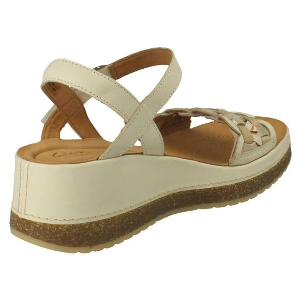 Clarks Womens Clarks Wedge Sandals Kassanda Bar