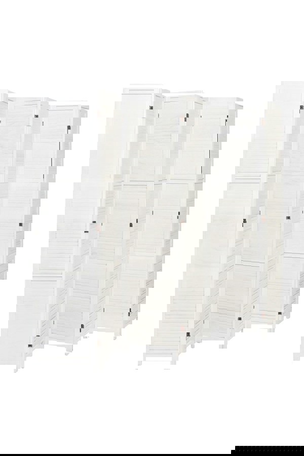 Living and Home Folding Solid Wood Room Divider