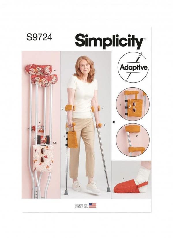 Simplicity Sewing Pattern 9724, Accessories, Bags One Size - Intermediate