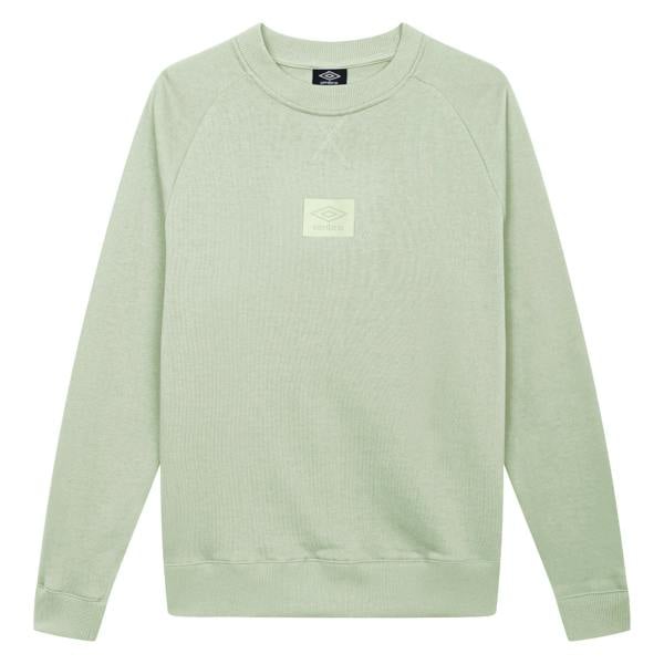 Umbro Mens Logo Sweatshirt - Frosty Green