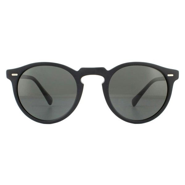Oliver Peoples Sunglasses Gregory Peck OV5217S 1031P2 Semi Matte Black Crystal Midnight Express Polarised