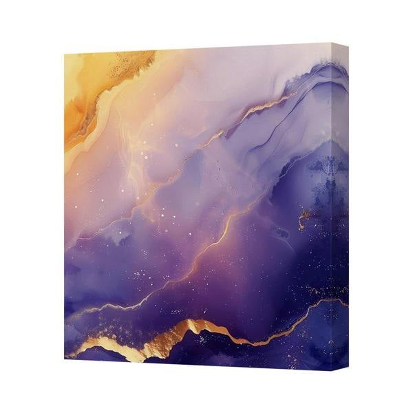Benjamin Tate Design Contemporary Abstract Canvas Art Print Gallery Wrapped on Wood Frame