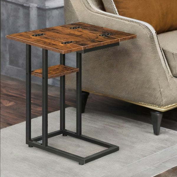 Rafaelo Mobilia Foldable Sofa Side Table