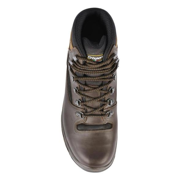 Brown Leather Grisport Quatro Boot wil quick lacing system 