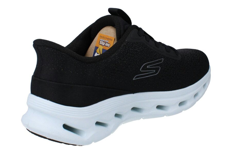Skechers Hands Free Slip-Ins Go Walk Glide Step 2.0- Nessa Womens Trainers 125124 Shoes  BKLB