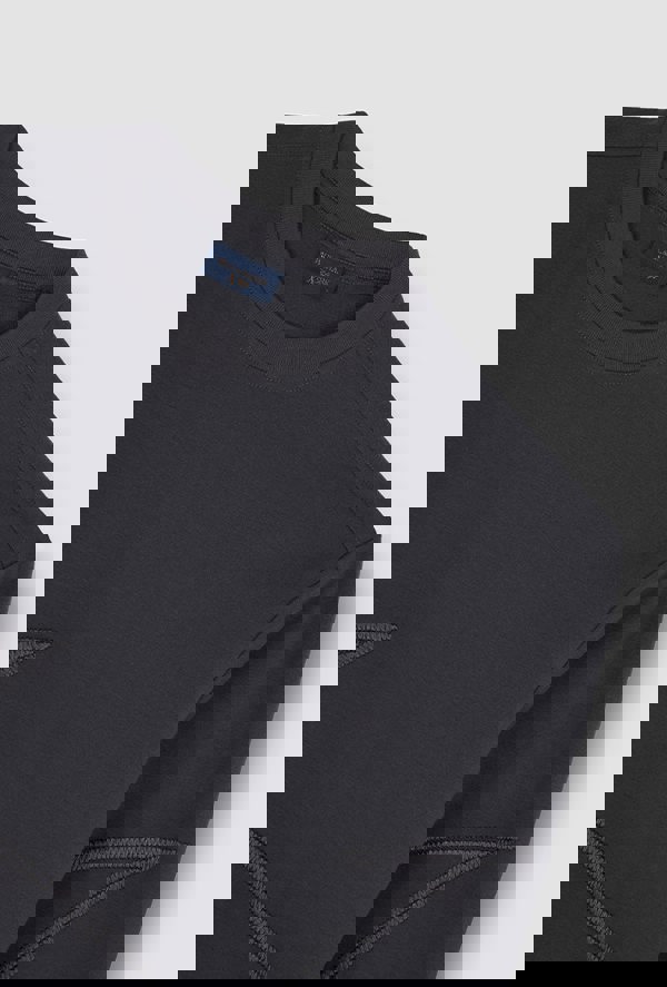 Paul & Shark Embroidered X-Soft Fleece Cotton Sweatshirt