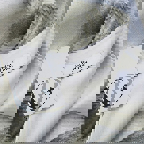 Prabal Gurung white and grey feather and floral print a-line dress