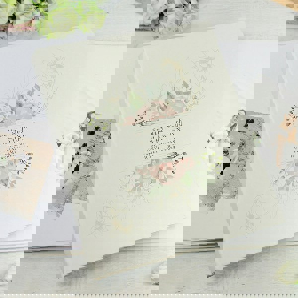 Personalised Memento Company Personalised Floral Traditional Photo Album